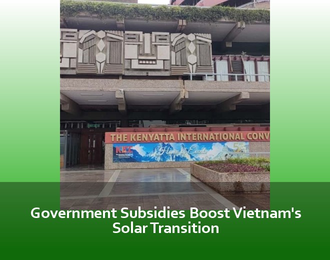 Government Subsidies Boost Vietnam's Solar Transition